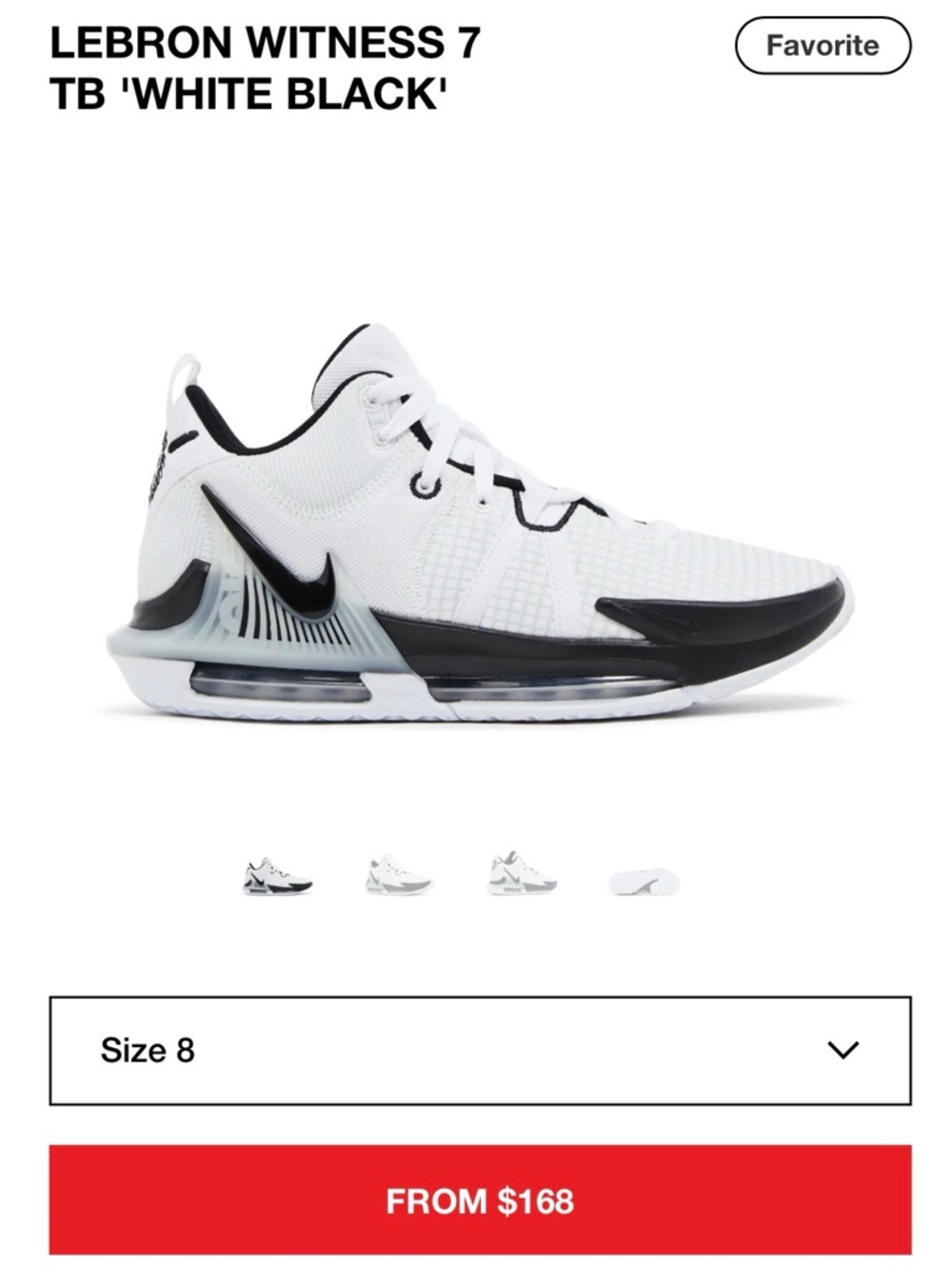 Nike Men's White/Black Basketball Sneakers